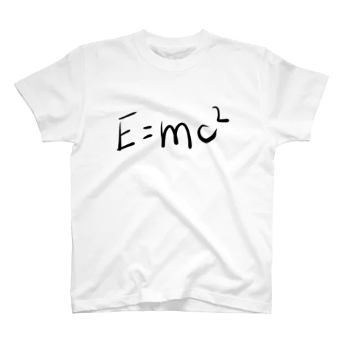物理法則　e=mc2 Regular Fit T-Shirt