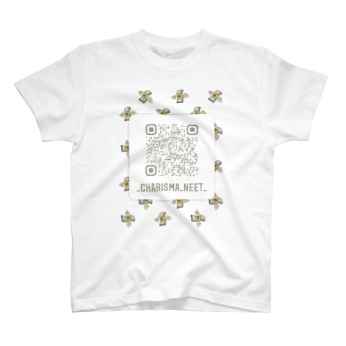 Charisma neet インスタQRコード 札束ver. Regular Fit T-Shirt
