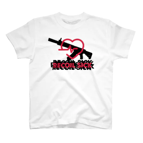 recoilsick赤 スタンダードTシャツ