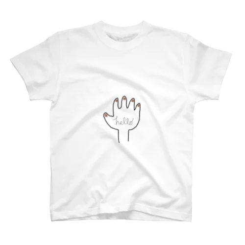 hello hand Regular Fit T-Shirt