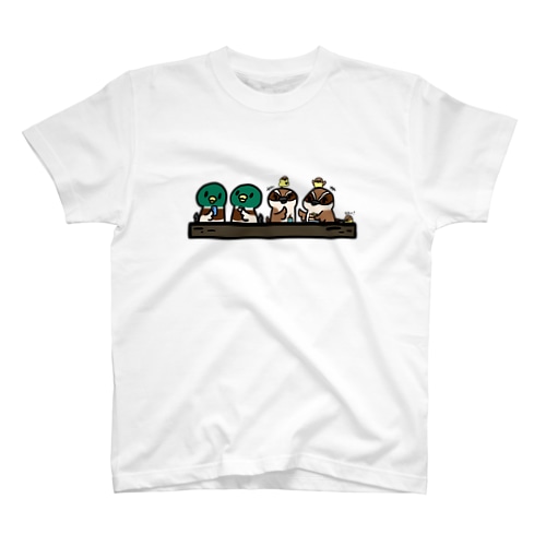マガモちゃんママトーク withパパ Regular Fit T-Shirt