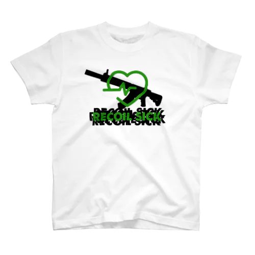 recoilsick緑 Regular Fit T-Shirt