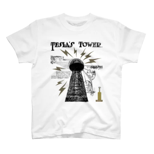 Tesla Tower Regular Fit T-Shirt