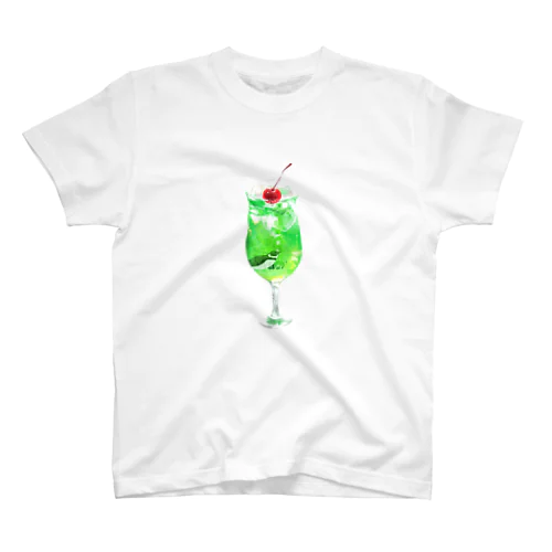 ペンギンinクリームソーダ スタンダードTシャツ