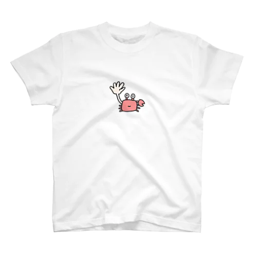 じゃんけんに勝ちにくるカニ スタンダードTシャツ