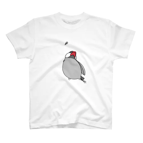 羽が気になる文鳥 Regular Fit T-Shirt