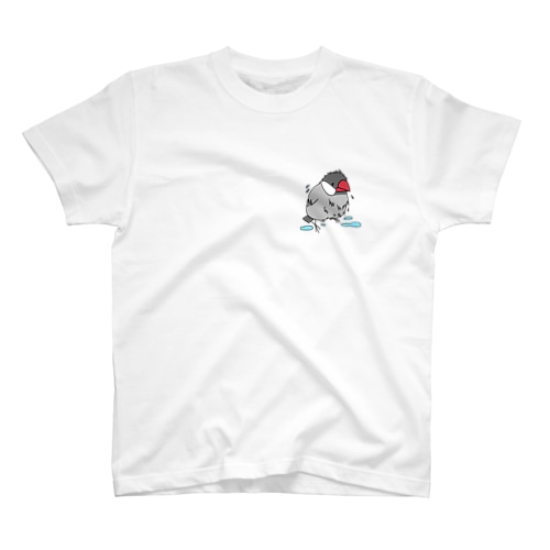 水浴び文鳥 Regular Fit T-Shirt