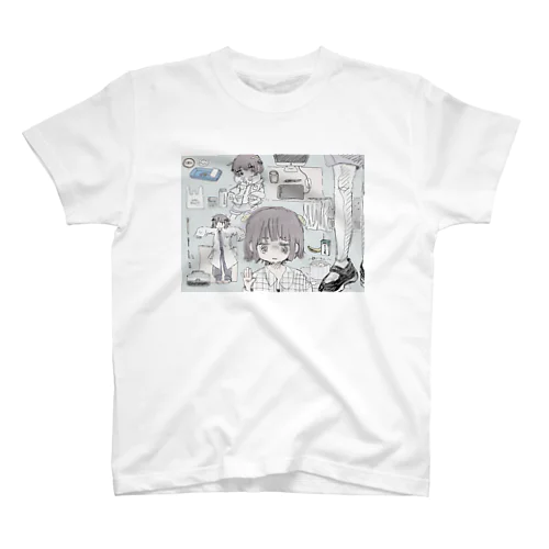 「わたしの生活報告します」 Regular Fit T-Shirt