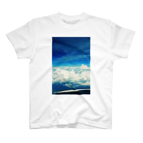 飛行機から見える空 Regular Fit T-Shirt