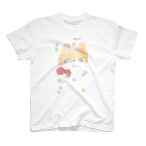 ハチワレ猫 Regular Fit T-Shirt