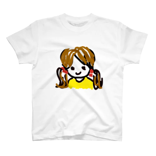 茶髪少女 Regular Fit T-Shirt