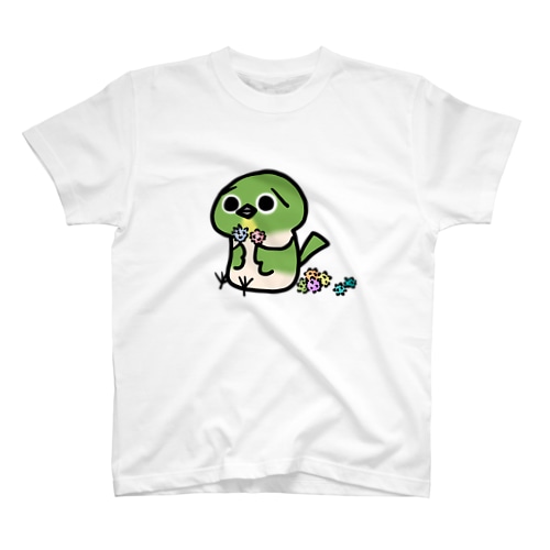 メジロちゃんとこんぺいとう Regular Fit T-Shirt