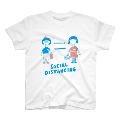 Social Distancing Regular Fit T-Shirt