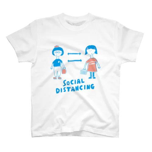 Social Distancing スタンダードTシャツ