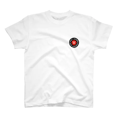 Jahmin’ Red Hot Burger Logo Regular Fit T-Shirt