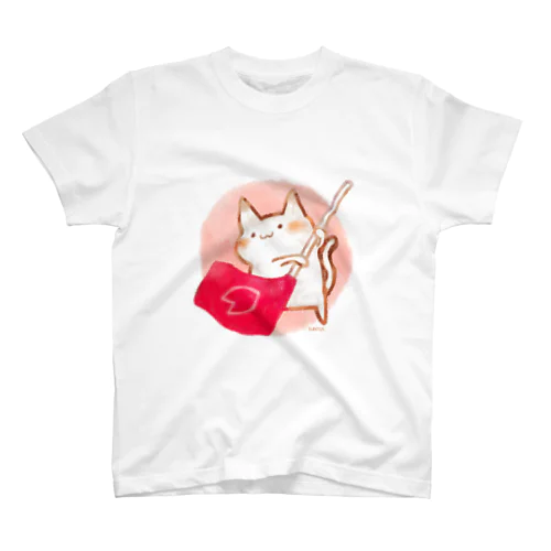 春ねこカラーガード スタンダードTシャツ