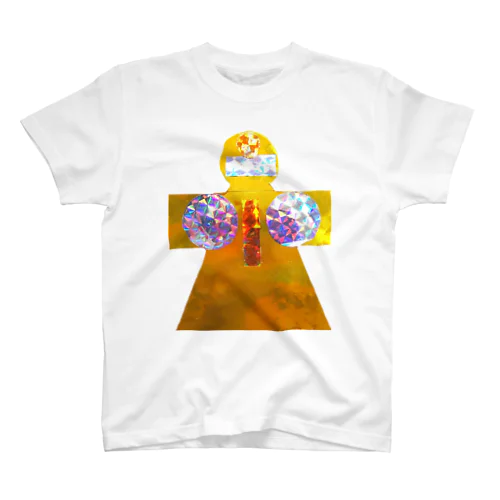 メタリックお守り宇宙人Ｔシャツ Regular Fit T-Shirt
