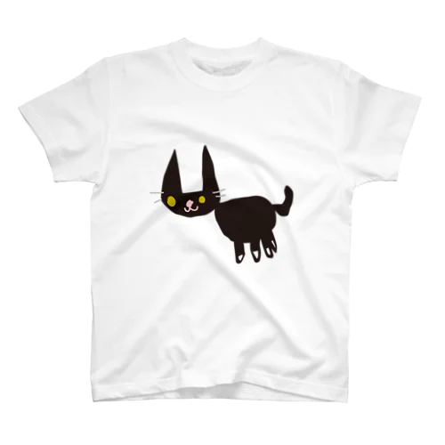 ちびっ子画伯のらくがき「ねこ」 Regular Fit T-Shirt