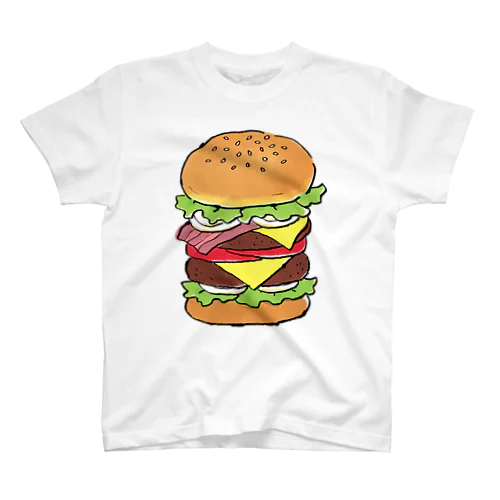 食べたいハンバーガー Regular Fit T-Shirt