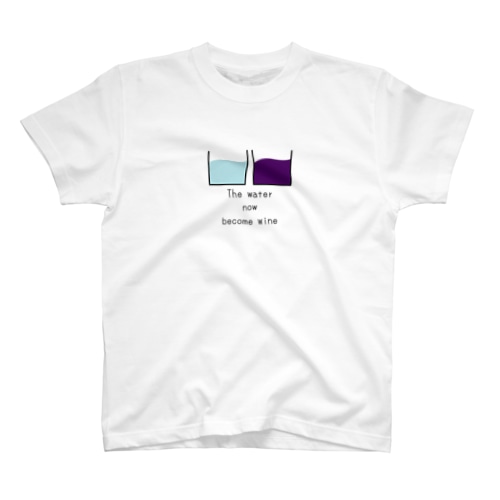Wine and Water Regular Fit T-Shirt