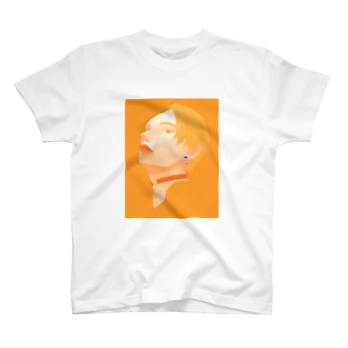 雨とオレンジ Regular Fit T-Shirt