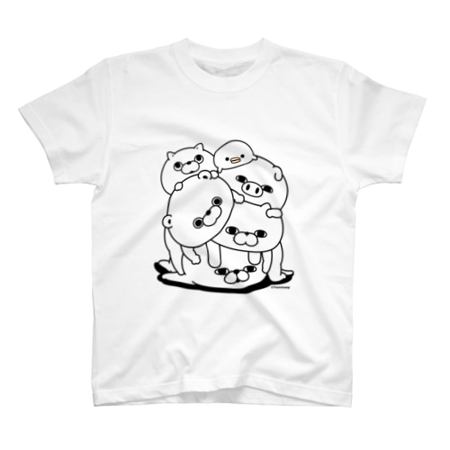 塊（かたまり） Regular Fit T-Shirt