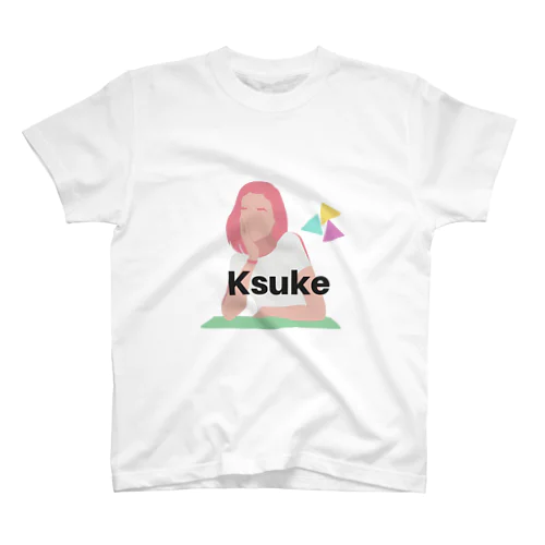 Ksuke ロゴ Regular Fit T-Shirt