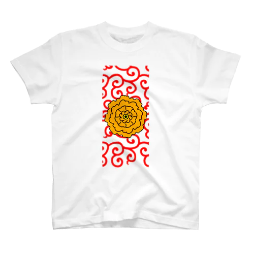 花とぐるぐる スタンダードTシャツ