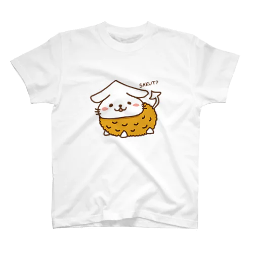 いかねこ「イカフライ」 スタンダードTシャツ