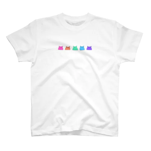 虹のメンダコちゃんず Regular Fit T-Shirt