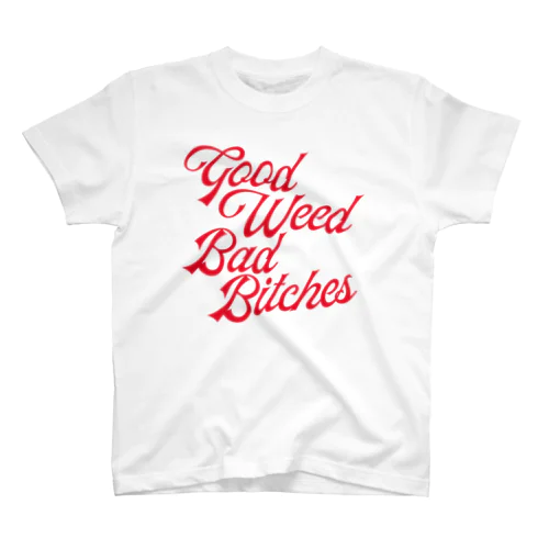 【GoodTrip】 GoodWeedBadBitches Tシャツ スタンダードTシャツ