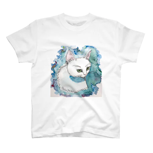 まどろみの猫 Regular Fit T-Shirt