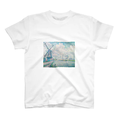 Paul Signac "Canal of Overschie" スタンダードTシャツ