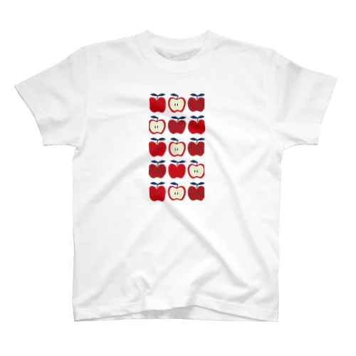 北欧柄リンゴ Regular Fit T-Shirt