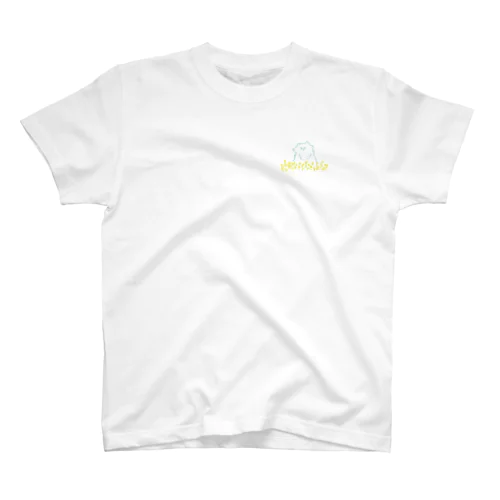 きいろい花畑ねこ Regular Fit T-Shirt