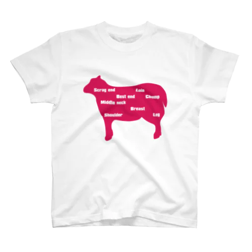 Lamb_Cuts スタンダードTシャツ