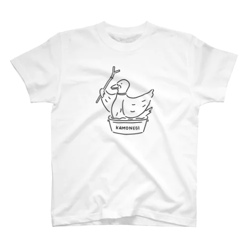 カモネギ 鳥イラスト Regular Fit T-Shirt