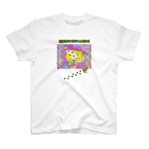 Change into a frog （前） スタンダードTシャツ