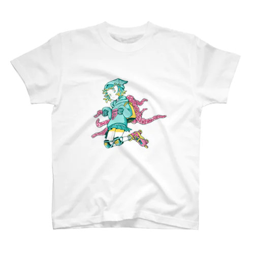 げそにんちゃんグッズ（青） スタンダードTシャツ