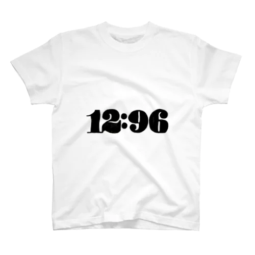 12:96 くろ スタンダードTシャツ