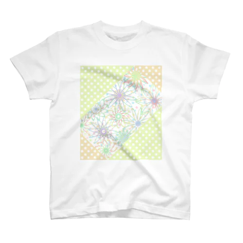 FLOWERグリーン スタンダードTシャツ