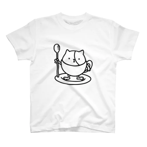 ティーカップねこ スタンダードTシャツ