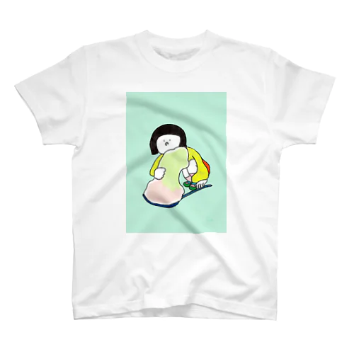 さきどり女の子 スタンダードTシャツ