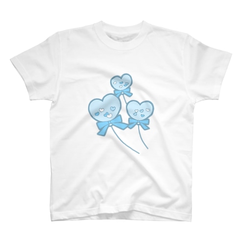 ハートの風船 Regular Fit T-Shirt