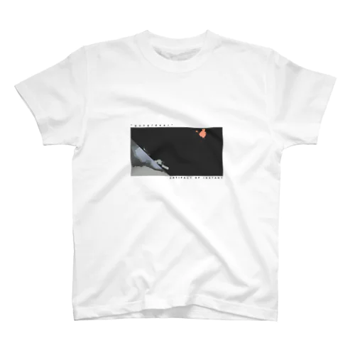 "gong / dear" WHITE TEE スタンダードTシャツ