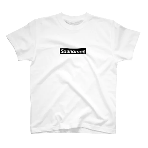 Saunaman・黒 スタンダードTシャツ
