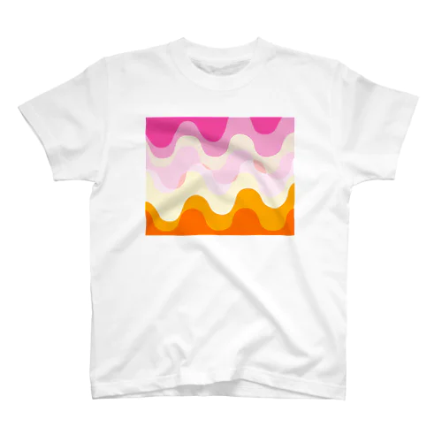  wave Regular Fit T-Shirt