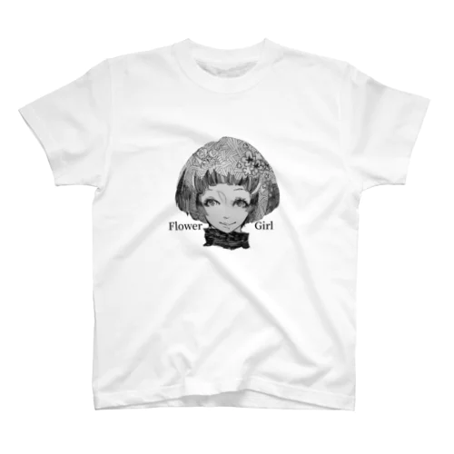 Flower Girl Regular Fit T-Shirt