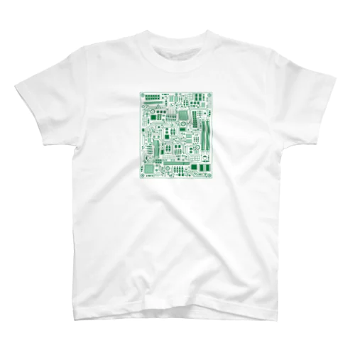 基板柄 スタンダードTシャツ