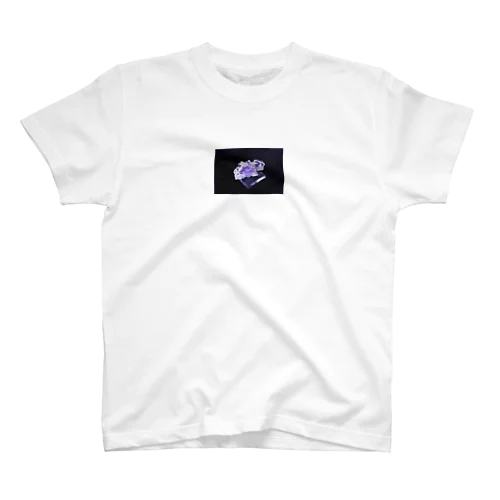 ロックなアイテム　フローライト(紫) Regular Fit T-Shirt